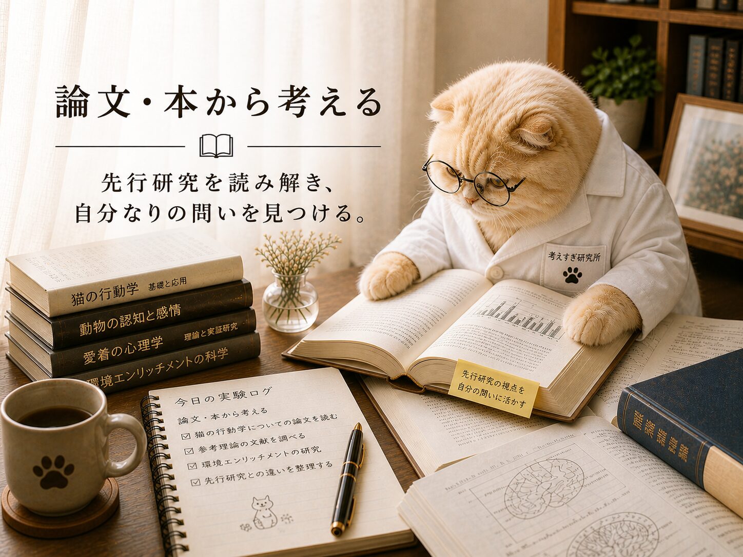 論文・本から考える